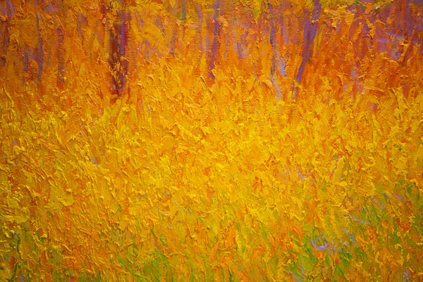 Summer Light, oil on canvas with frame 32"x50"x2, 2023