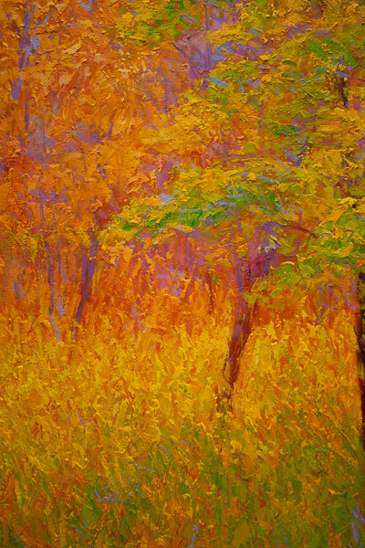 Summer Light, oil on canvas with frame 32"x50"x2, 2023