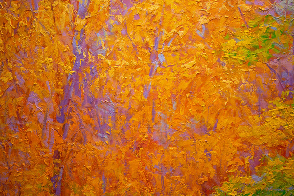 Summer Light, oil on canvas with frame 32"x50"x2, 2023