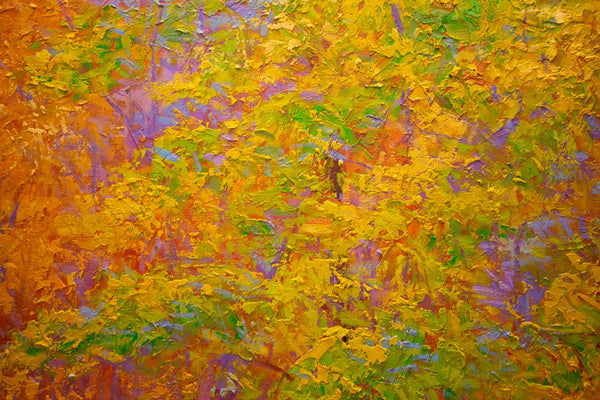 Summer Light, oil on canvas with frame 32"x50"x2, 2023