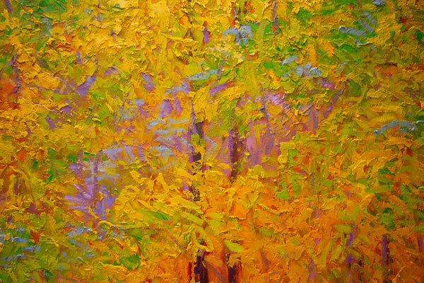 Summer Light, oil on canvas with frame 32"x50"x2, 2023