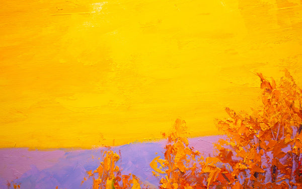 November Light II, 2023, oil on canvas with frame 32"x50"x2"(sold)