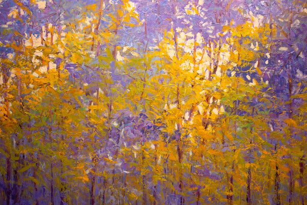 May Light, oil on canvas with frame 42"x62",x2" 2023