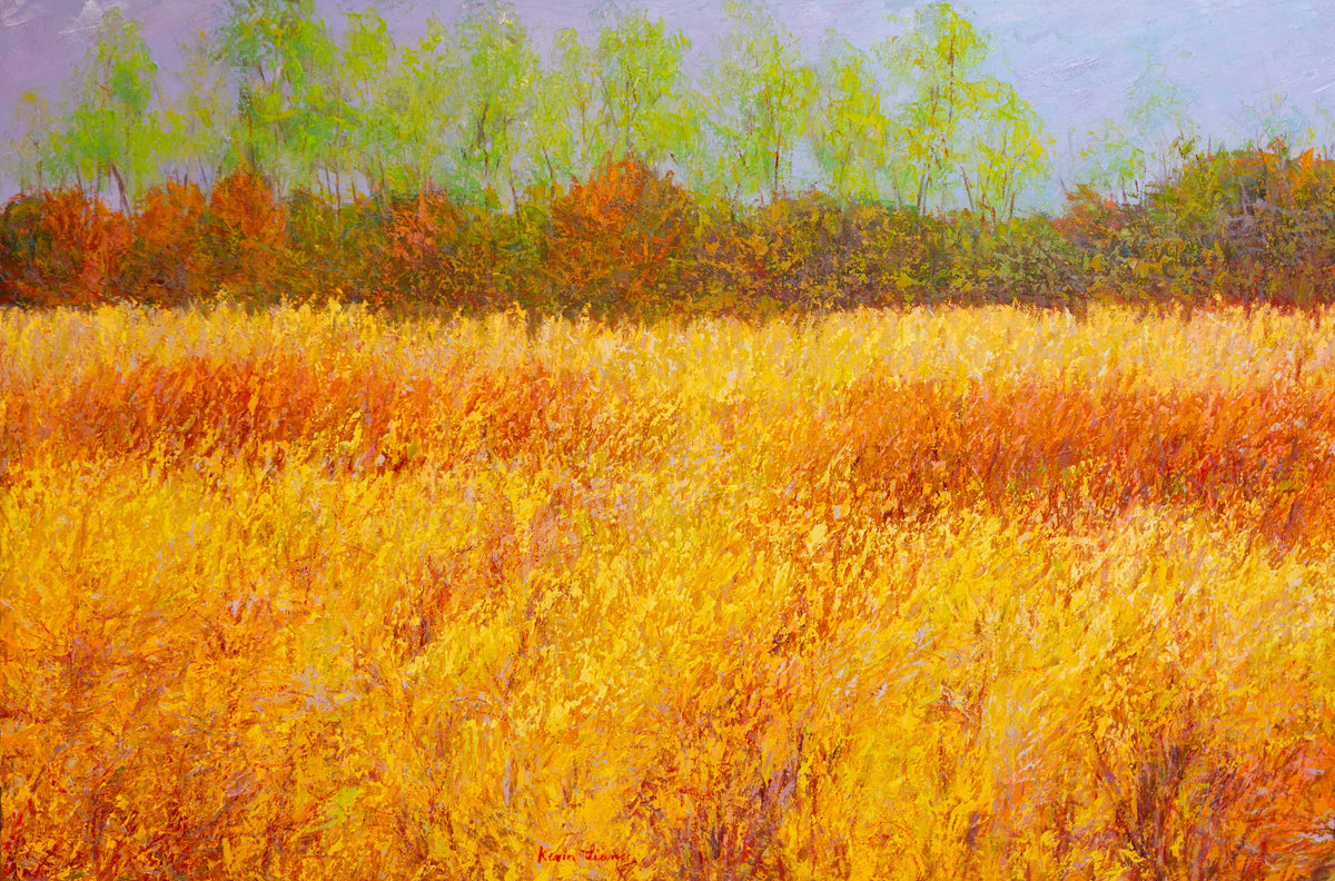 Bayside Early Spring, oil on canvas 42x62x2 inches, 2024 – Kevin