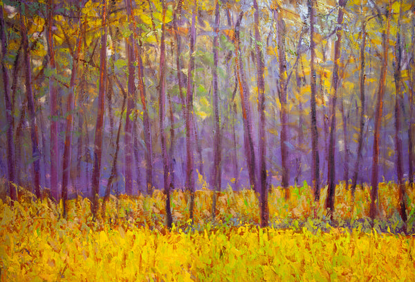 May Sings, oil on canvas with frame 42x50x2 inches, 2024