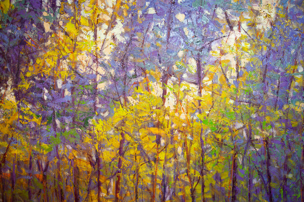 May Sings, oil on canvas with frame 42x50x2 inches, 2024