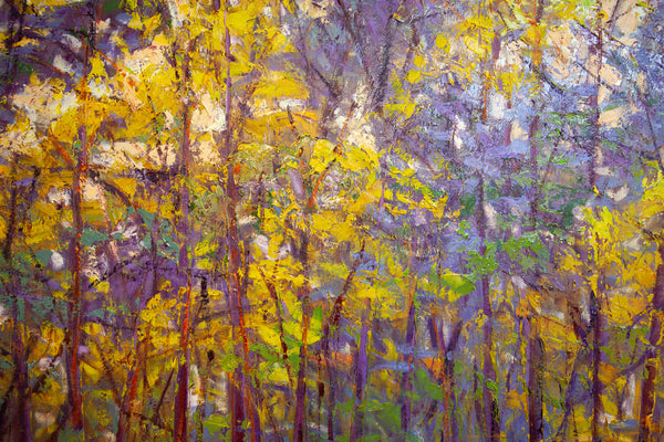 May Sings, oil on canvas with frame 42x50x2 inches, 2024