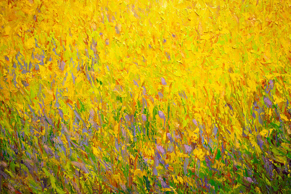 May Sings, oil on canvas with frame 42x50x2 inches, 2024