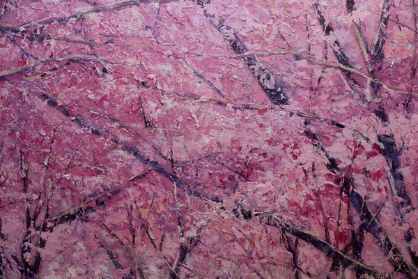 Spring Serenade, oil on canvas 48"x60"x2", 2025