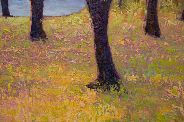 Spring Serenade, oil on canvas 48"x60"x2", 2025