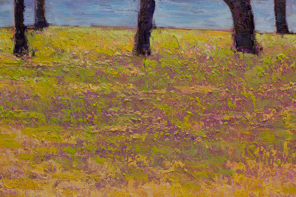 Spring Serenade, oil on canvas 48"x60"x2", 2025