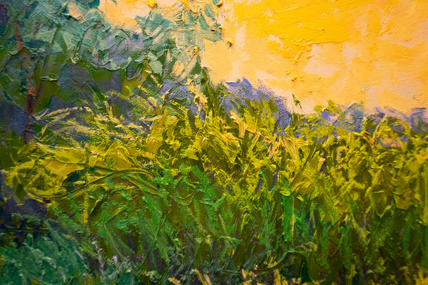 Summer Reflection, 2023, oil on canvas 27"x37"x1.5"