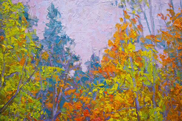 White Mountain Series 4, oil on canvas 31"x41"x2", 2022