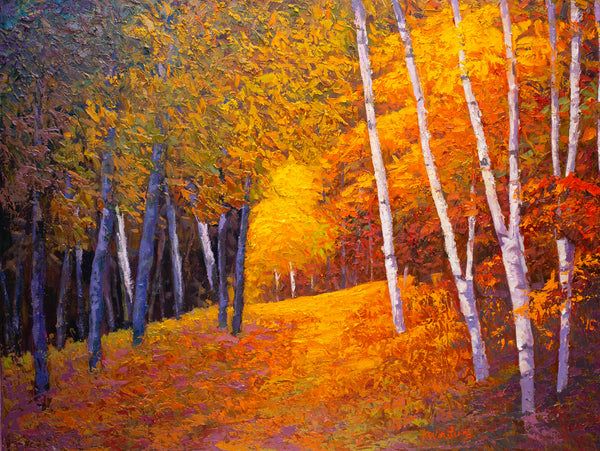 White Mountain Series 5, oil on canvas 31"x41"x2", 2022