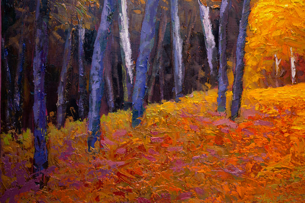 White Mountain Series 5, oil on canvas 31"x41"x2", 2022