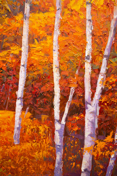 White Mountain Series 5, oil on canvas 31"x41"x2", 2022