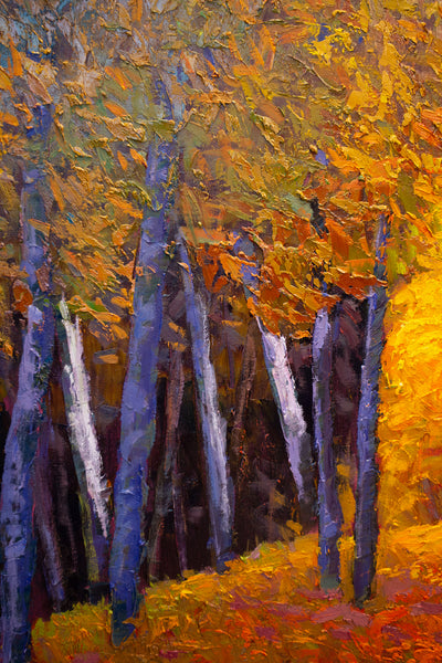 White Mountain Series 5, oil on canvas 31"x41"x2", 2022