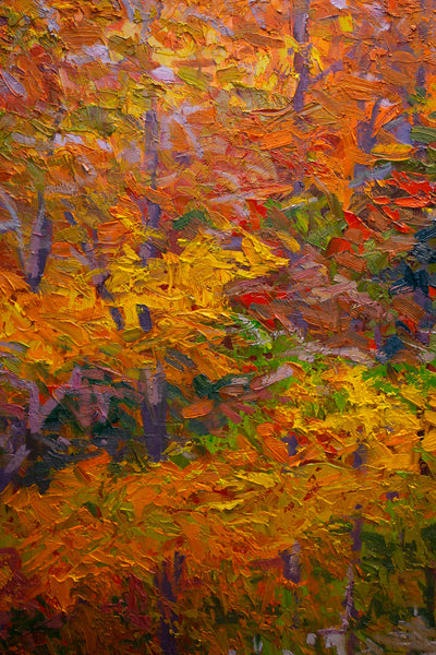 White Mountain Series 8, oil on canvas 42"x50", 2023