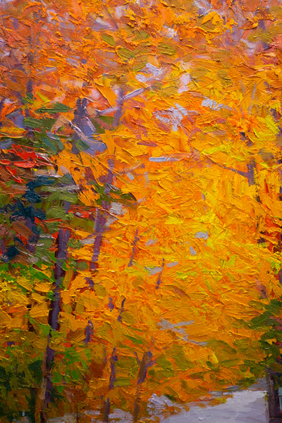 White Mountain Series 8, oil on canvas 42"x50", 2023