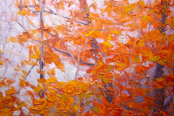 White Mountain Series 8, oil on canvas 42"x50", 2023