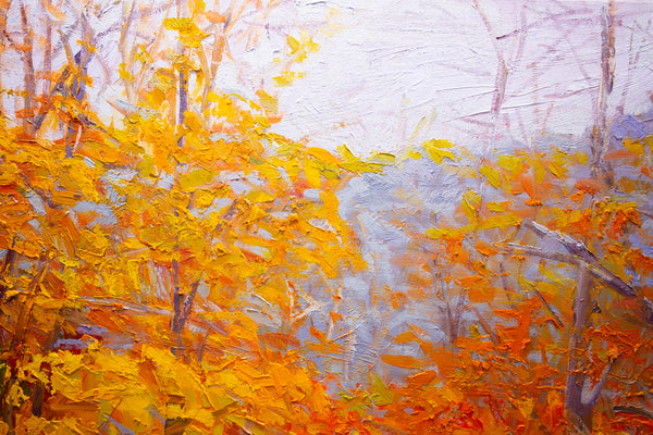 White Mountain Series 9, oil on canvas 42"x50", 2023