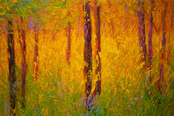 Summer Light, oil on canvas with frame 32"x50"x2, 2023