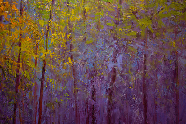 Morning Light, oil on canvas with frame 42"x62"x2", 2023