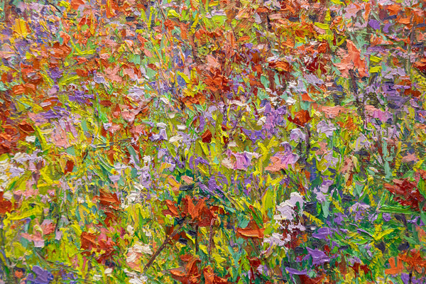 Wildflowers Series 011, 17"x21"x2",  2024