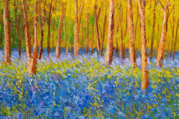 Golden Tranquility, oil on canvas 32"x42""x2", 2024 (sold)