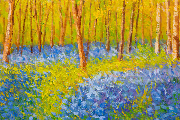 Golden Tranquility, oil on canvas 32"x42""x2", 2024 (sold)