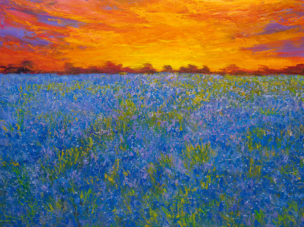 Whisper of the Season, oil on canvas 32"x42'x2", 2024