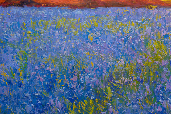 Whisper of the Season, oil on canvas 32"x42'x2", 2024