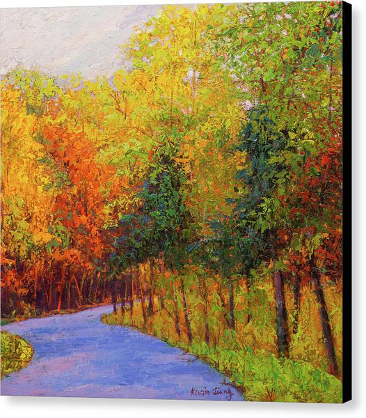 Autumn Path - Canvas Print
