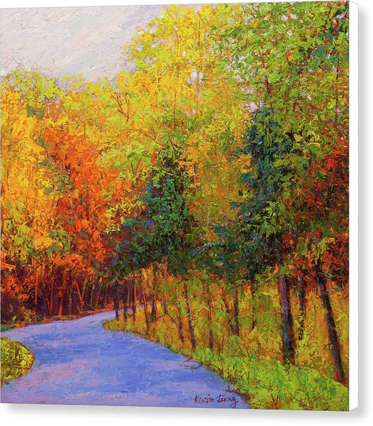 Autumn Path - Canvas Print