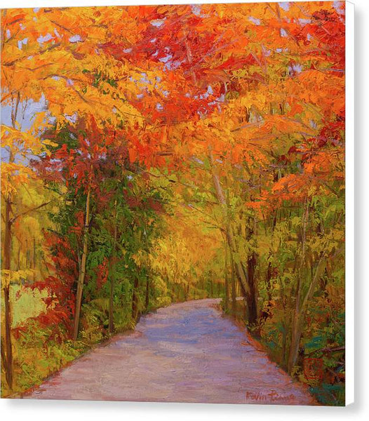 Autumn Trail - Canvas Print