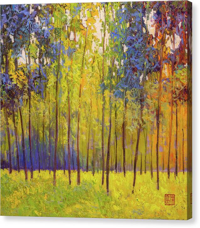 Early spring-canvas print