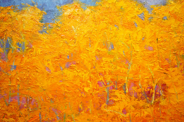 Orange Fantasia, oil on canvas 25"x31"x1.5", 2022
