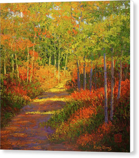 Autumn Shadow - Canvas Print