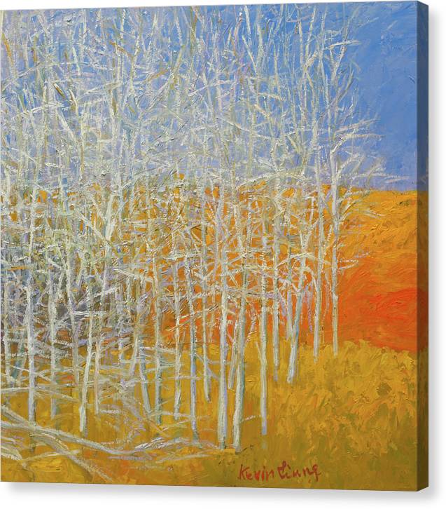 Orange Hills - canvas print